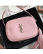 Saint Laurent Blogger Calfskin Small Camera Shoulder Bag 425316 Pink 2019