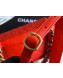 Chanel 19 Tweed Flap Waist Bag/Belt Bag AS1163 Red 2019