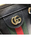 Gucci Ophidia Leather Small Tote Bag 547551 Black 2019