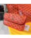 Goyard Reversible Calfskin Medium/Large Shopping Tote Orange