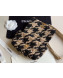 Chanel 19 Houndstooth Tweed Flap Waist Bag/Belt Bag AS1163 Beige/Black 2019