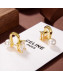 Celine Crystal Stud Earrings Gold 2021 10