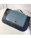 Chanel Chain Flap Bag AS0371 Blue/Dark Blue 2019