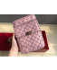 Valentino Rockstud Spike Lambskin Small Vertical Bag 0124 Pink 2019  