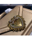 Dolce&Gabbana Small Devotion Metallic Leather Top Handle Bag Gold 2019