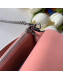 Louis Vuitton Pochette Mylockme Chain Shoulder Bag M63980 Pink/White 2019