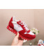Louis Vuitton LV Runaway Sneaker For Women and Men Red 2019