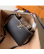 Louis Vuitton Capucines BB Python Top Handle Bag N95509 Black/Grey 2019