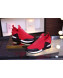 Louis Vuitton Slip-on Sneaker Red/Monogram 2019