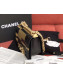 Chanel Calfskin Small Boy Flap Bag A67085 Gold/Black 2019