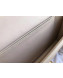 Bottega Veneta Mini Smooth Calfskin BV Classic Ronde Shoulder Bag Grey 2019