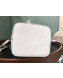 Fendi Mini PU Mon Tresor bucket Bag White 2019