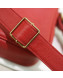 Gucci Print Leather Shoulder Bag 574803 Red 2018