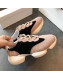 Chanel Pigskin Suede Sneaker Light Pink 2019