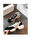 Chanel Pigskin Suede Sneaker Black 2019