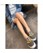 Fendi Flat Bag Bugs Eyes Cashmere Loafers Dark Grey 2019