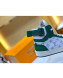 Louis Vuitton Rivoli Calfskin Monogram High-Top Sneakers Green 2019