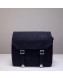 Dior Diorcamp Oblique Embroidered Canvas Messenger Bag Black 2019