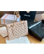 Chanel Quilted Shiny Lambskin Double Clutch with Chain AP1073 Nude 2019