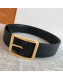Louis Vuitton Reversible Epi and Embossed Leather Belt with Gold Square Buckle 40mm 2019