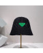 Prada Knit Bucket Hat Black 2022 28