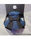 Chanel Bow Wide Brim Bucket Hat Blue 2022 033123