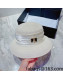 Chanel Straw Bucket Hat White 2022 040116