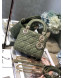Dior Classic Lady Dior Lambskin Mini Bag Green/Gold