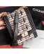 Chanel Woven Boy Vertical Flap Bag AS0130 Black 2020