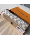 Louis Vuitton Pochette Accessoires Clutch Shoulder Bag N41207 Damier Azur Canvas 2020