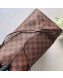 Louis Vuitton Neverfull GM Damier Ebene Canvas Tote Bag N41357 Red