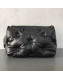 Maison Margiela Large Glam Slam Quilted Lambskin Clutch Shoulder Bag Black 2019