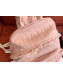 Chanel Fabric Fringe Backpack Pink 2019