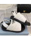 Prada Padded Nylon Flat Sandals White 2022 030733