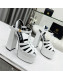 Versace Calfskin La Medusa Platform Sandals 15.5cm White 2022 