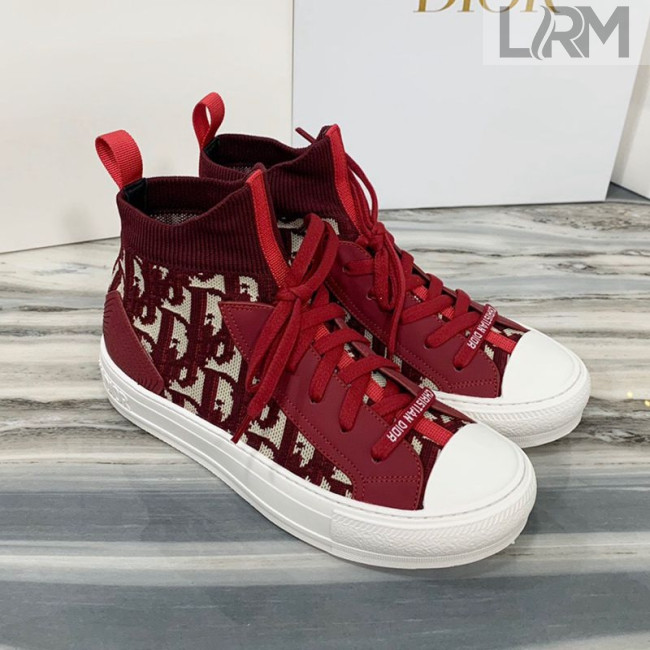 dior high top red